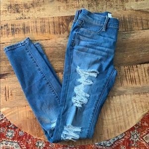 Pacsun high rise skinny jeans